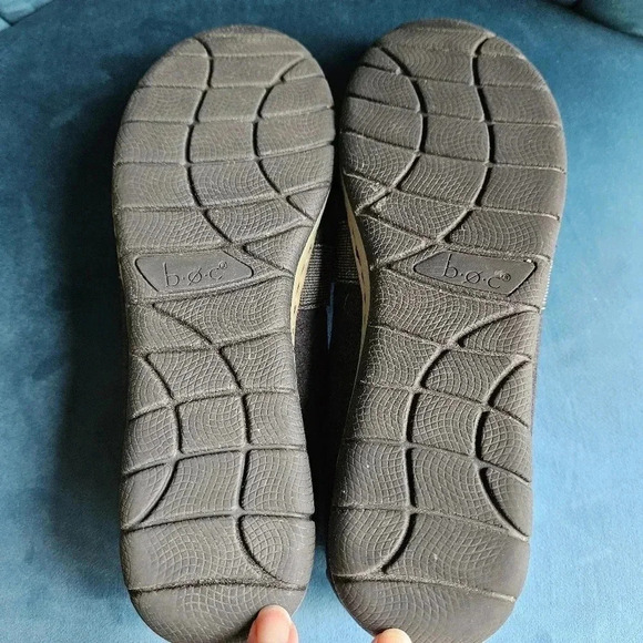 b.o.c. Mary Jane shoes-Charcoal Gray Fabric-Size 8.5 - Picture 3 of 7